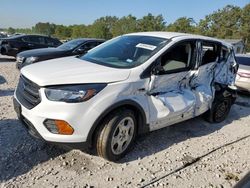 Salvage cars for sale from Copart Houston, TX: 2018 Ford Escape S