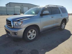 Salvage cars for sale from Copart Assonet, MA: 2016 Toyota Sequoia SR5