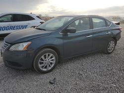 Salvage cars for sale from Copart Wichita, KS: 2015 Nissan Sentra S