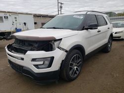 Vehiculos salvage en venta de Copart New Britain, CT: 2017 Ford Explorer Sport