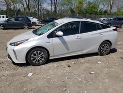 Salvage cars for sale at Cicero, IN auction: 2021 Toyota Prius LE