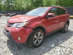 Toyota rav4 xle salvage cars for sale: 2015 Toyota Rav4 XLE