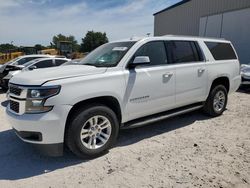Salvage cars for sale from Copart Apopka, FL: 2017 Chevrolet Suburban C1500 LT