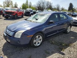 Salvage cars for sale at Portland, OR auction: 2007 Ford Fusion SE