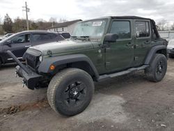 Salvage cars for sale at York Haven, PA auction: 2008 Jeep Wrangler Unlimited Sahara