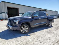 Salvage cars for sale from Copart Leroy, NY: 2023 Toyota Tundra Crewmax Capstone