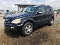 Salvage cars for sale at San Diego, CA auction: 2004 Mercedes-Benz ML 350