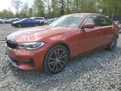 Salvage cars for sale from Copart Waldorf, MD: 2020 BMW 330XI