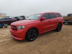 Salvage cars for sale from Copart Amarillo, TX: 2012 Dodge Durango R/T