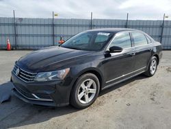 Salvage cars for sale at Antelope, CA auction: 2016 Volkswagen Passat S
