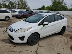 Salvage cars for sale at Bridgeton, MO auction: 2013 Ford Fiesta SE