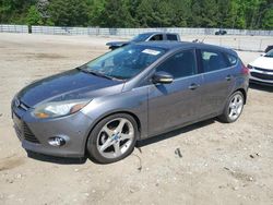 Salvage cars for sale from Copart Gainesville, GA: 2012 Ford Focus Titanium