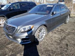 Salvage cars for sale from Copart Marlboro, NY: 2017 Mercedes-Benz S 550 4matic