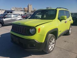 Jeep salvage cars for sale: 2018 Jeep Renegade Latitude