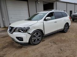 Salvage cars for sale at Grenada, MS auction: 2017 Nissan Pathfinder S