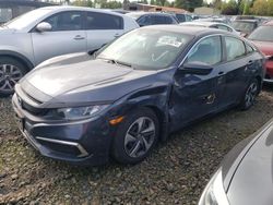 Honda Civic LX Vehiculos salvage en venta: 2021 Honda Civic LX