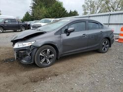 Salvage cars for sale at Finksburg, MD auction: 2014 Honda Civic LX