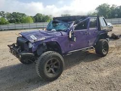 Jeep salvage cars for sale: 2017 Jeep Wrangler Unlimited Sport