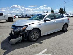 Salvage cars for sale at Rancho Cucamonga, CA auction: 2019 KIA Optima LX