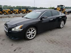Salvage cars for sale at Dunn, NC auction: 2009 Nissan Maxima S