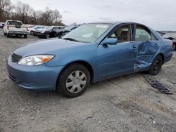 Salvage cars for sale from Copart Assonet, MA: 2002 Toyota Camry LE