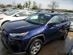 Salvage cars for sale at Bridgeton, MO auction: 2022 Toyota Rav4 XLE