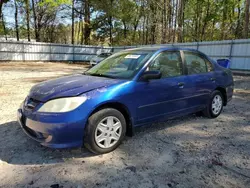 Salvage cars for sale at Austell, GA auction: 2004 Honda Civic DX VP