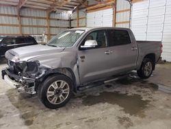 Salvage cars for sale from Copart Lawrenceburg, KY: 2014 Toyota Tundra Crewmax Platinum