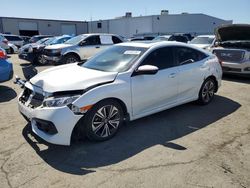 Salvage cars for sale at Vallejo, CA auction: 2018 Honda Civic EX