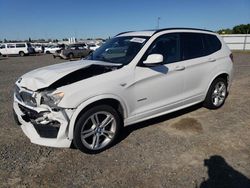 Salvage cars for sale at Sacramento, CA auction: 2014 BMW X3 XDRIVE35I