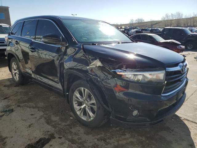 2015 Toyota Highlander LE