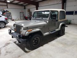 Jeep salvage cars for sale: 1991 Jeep Wrangler / YJ Sahara