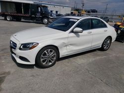 Salvage cars for sale from Copart Sun Valley, CA: 2018 Mercedes-Benz C300