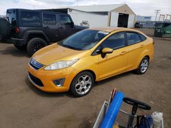 Ford Fiesta SEL salvage cars for sale: 2011 Ford Fiesta SEL