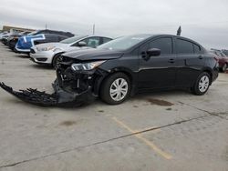 Salvage cars for sale from Copart Grand Prairie, TX: 2022 Nissan Versa S