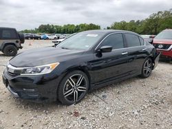 Salvage cars for sale at Houston, TX auction: 2017 Honda Accord Sport Special Edition