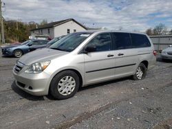 Salvage cars for sale at York Haven, PA auction: 2007 Honda Odyssey LX