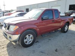 Salvage cars for sale from Copart Jacksonville, FL: 2007 Nissan Frontier King Cab LE