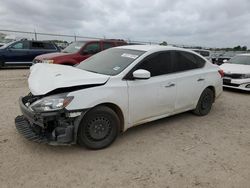 Salvage cars for sale from Copart Houston, TX: 2019 Nissan Sentra S