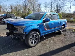 Salvage cars for sale from Copart Marlboro, NY: 2019 Ford F150 Supercrew