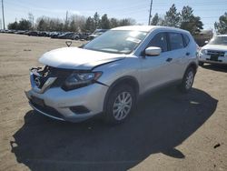 Salvage cars for sale at Denver, CO auction: 2016 Nissan Rogue S