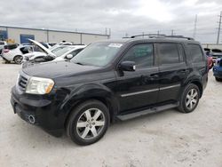 Salvage cars for sale at Haslet, TX auction: 2015 Honda Pilot Touring
