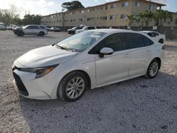 Vehiculos salvage en venta de Copart Opa Locka, FL: 2020 Toyota Corolla LE