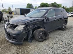 Salvage cars for sale at Mebane, NC auction: 2015 Nissan Rogue S