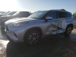 Salvage cars for sale from Copart Grand Prairie, TX: 2020 Toyota Highlander XLE