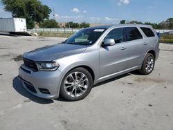 Salvage cars for sale from Copart Orlando, FL: 2019 Dodge Durango GT