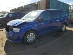 Salvage cars for sale at Colorado Springs, CO auction: 2018 Dodge Grand Caravan SE