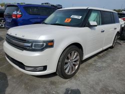 Salvage cars for sale at Cahokia Heights, IL auction: 2014 Ford Flex Limited