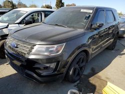 Ford Explorer salvage cars for sale: 2017 Ford Explorer Police Interceptor