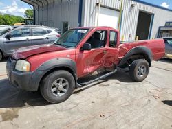 Salvage cars for sale from Copart Lebanon, TN: 2001 Nissan Frontier King Cab XE